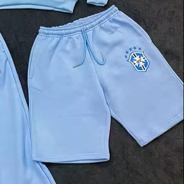Short Brésil Bleu