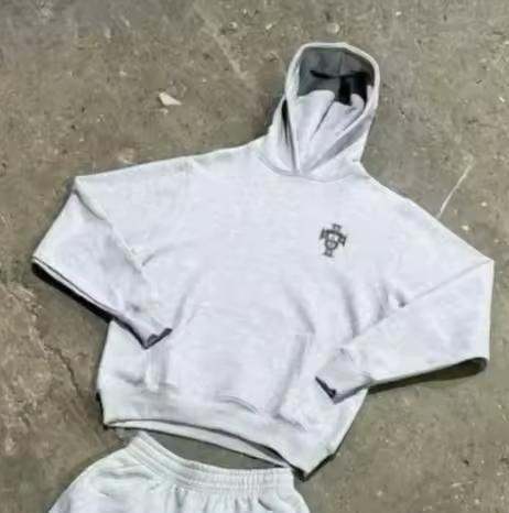 Sweat à Capuche Gris Portugal