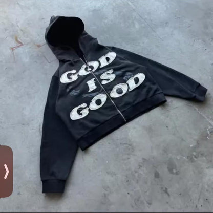 Veste à Capuche Noire